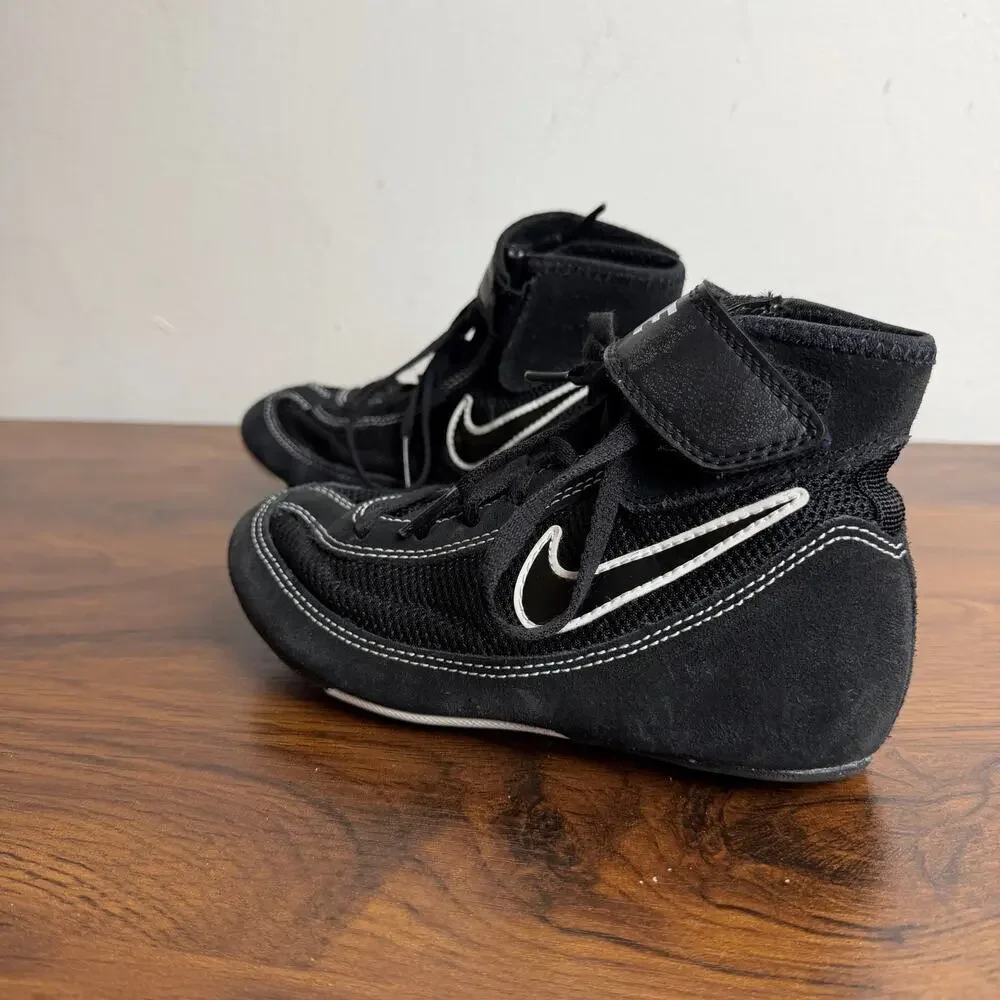 Nike Speed Sweep VII Black Wrestling Shoes Size Y 1